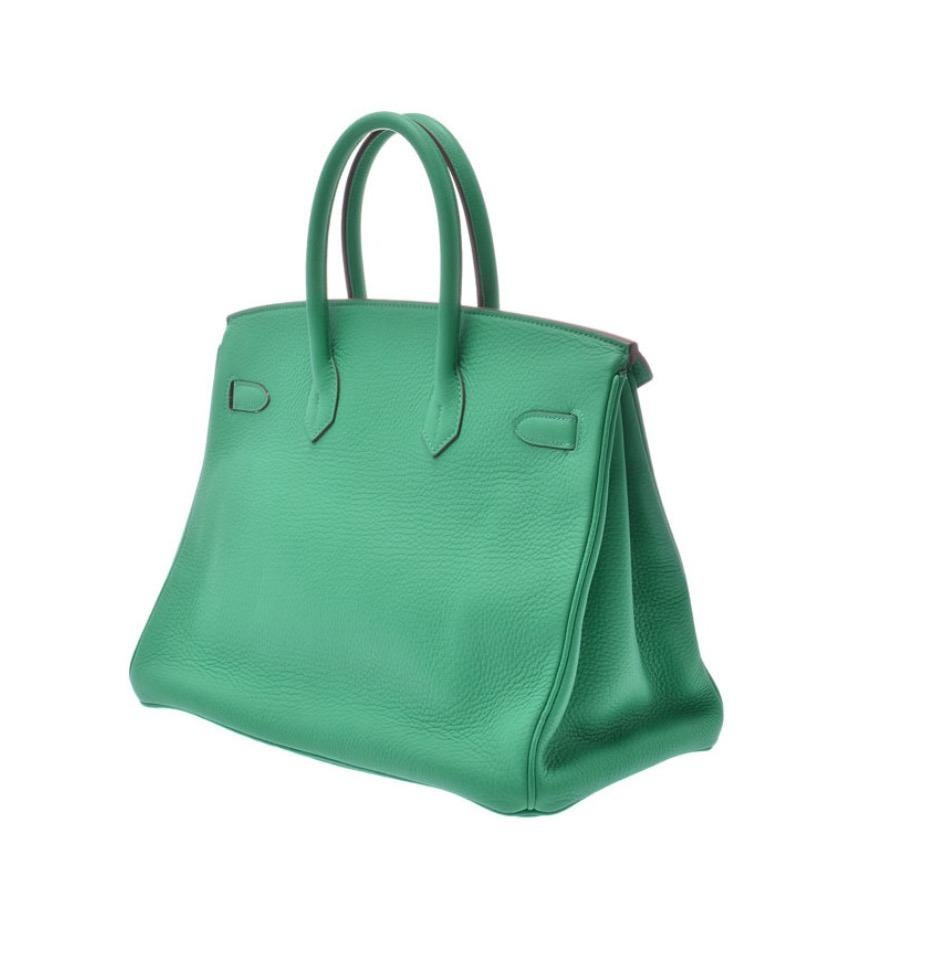 green hermes bag