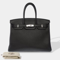 Hermès Birkin 35 Handbag Black