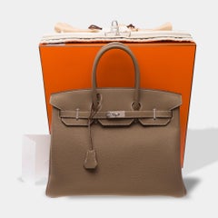 Hermès Birkin 35 Handbag Grey