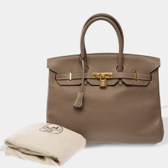 Hermès Birkin 35 Handbag Grey