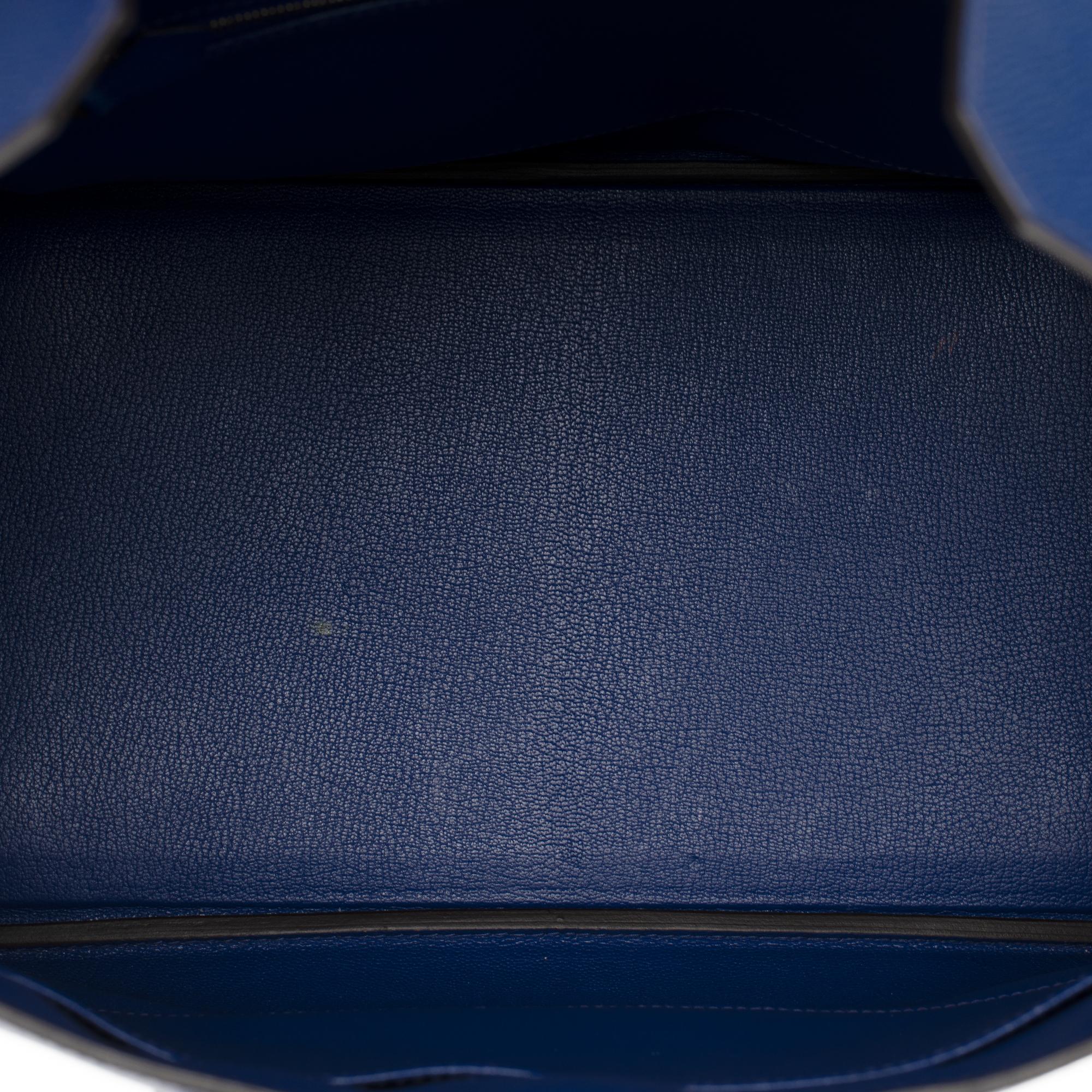 Hermès Birkin 35 handbag in bleu électrique epsom leather, GHW 1