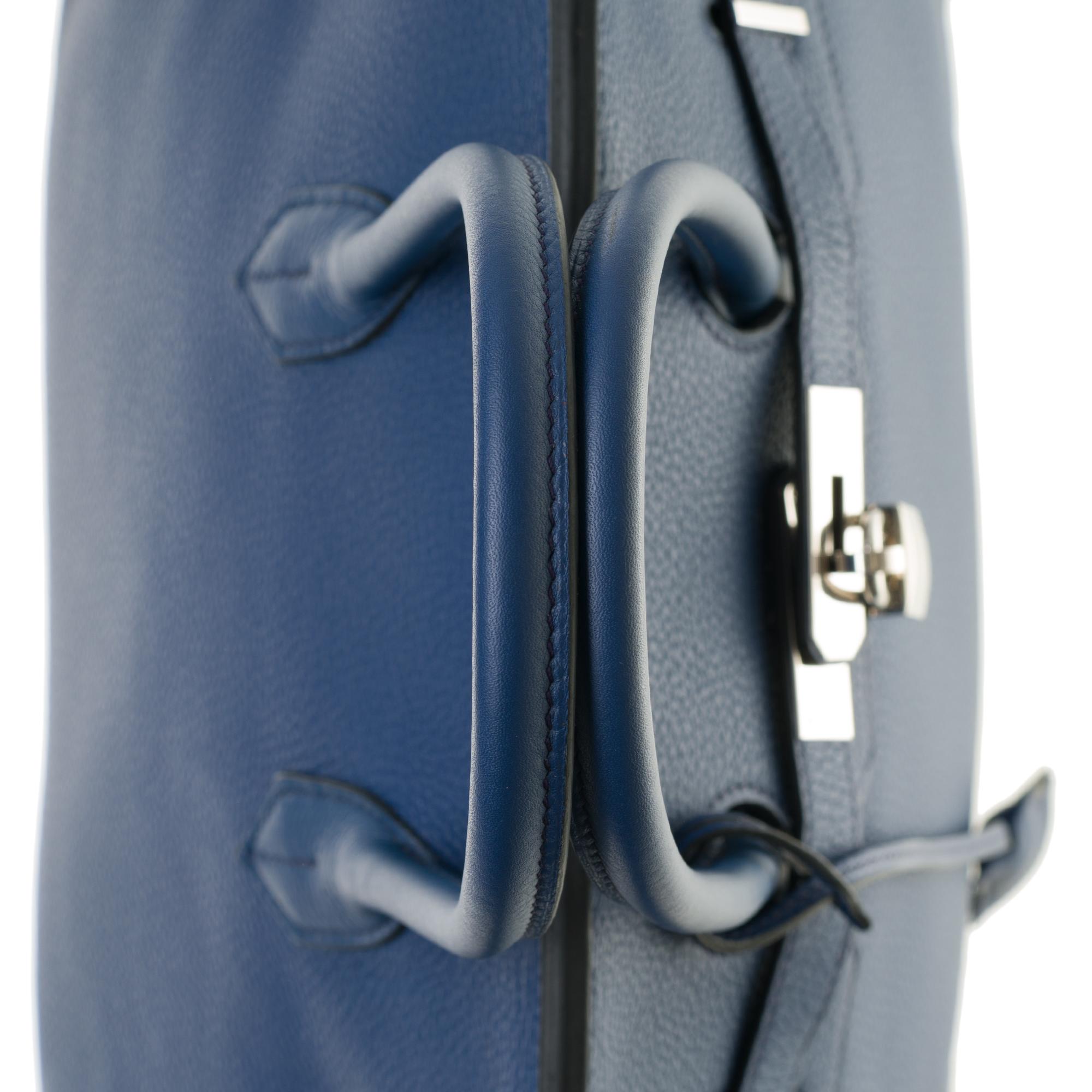 Hermès Birkin 35 handbag in Togo leather with Silver hardware ! 4