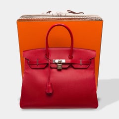 Hermès Birkin 35 Handbag Red