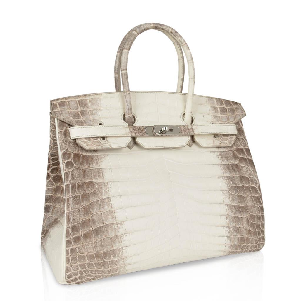 sac a main hermes crocodile blanc