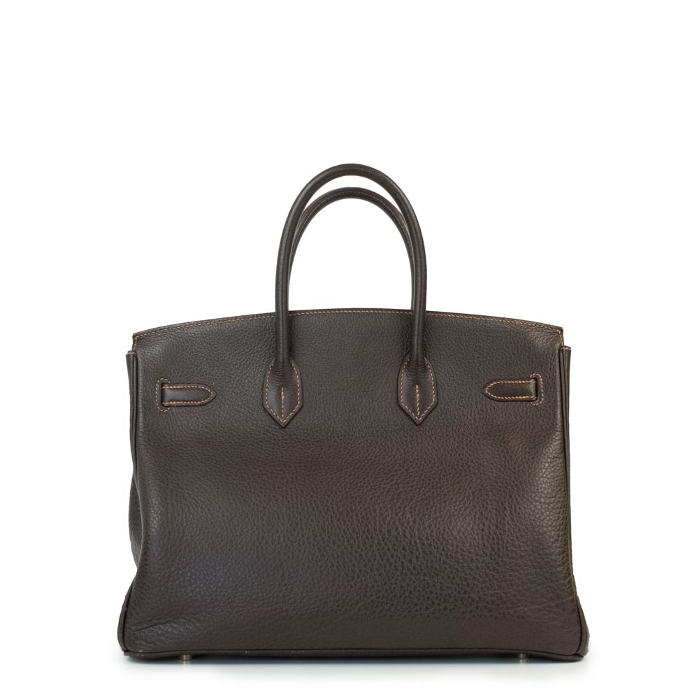 brown birkin 35