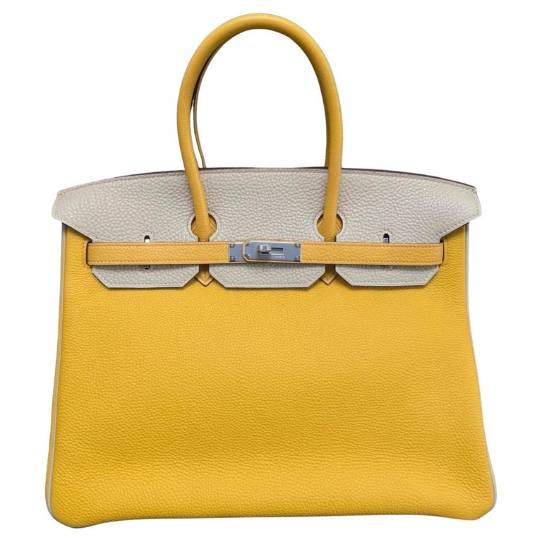 Jane Bolsa Birkin Historia Bolso Hermes Birkin 35 Jaune Ambre Y