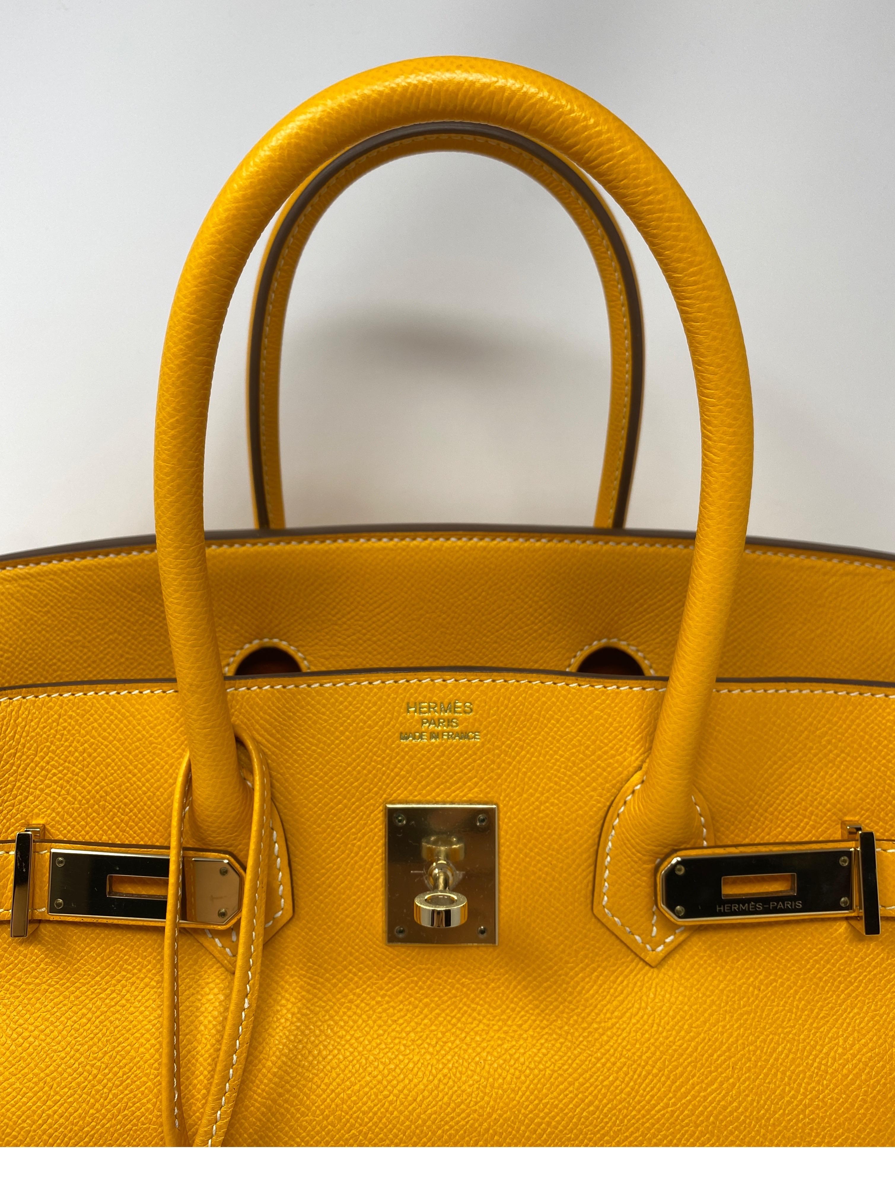 Hermes Birkin 35 Jaune D'or Candy Bag 2