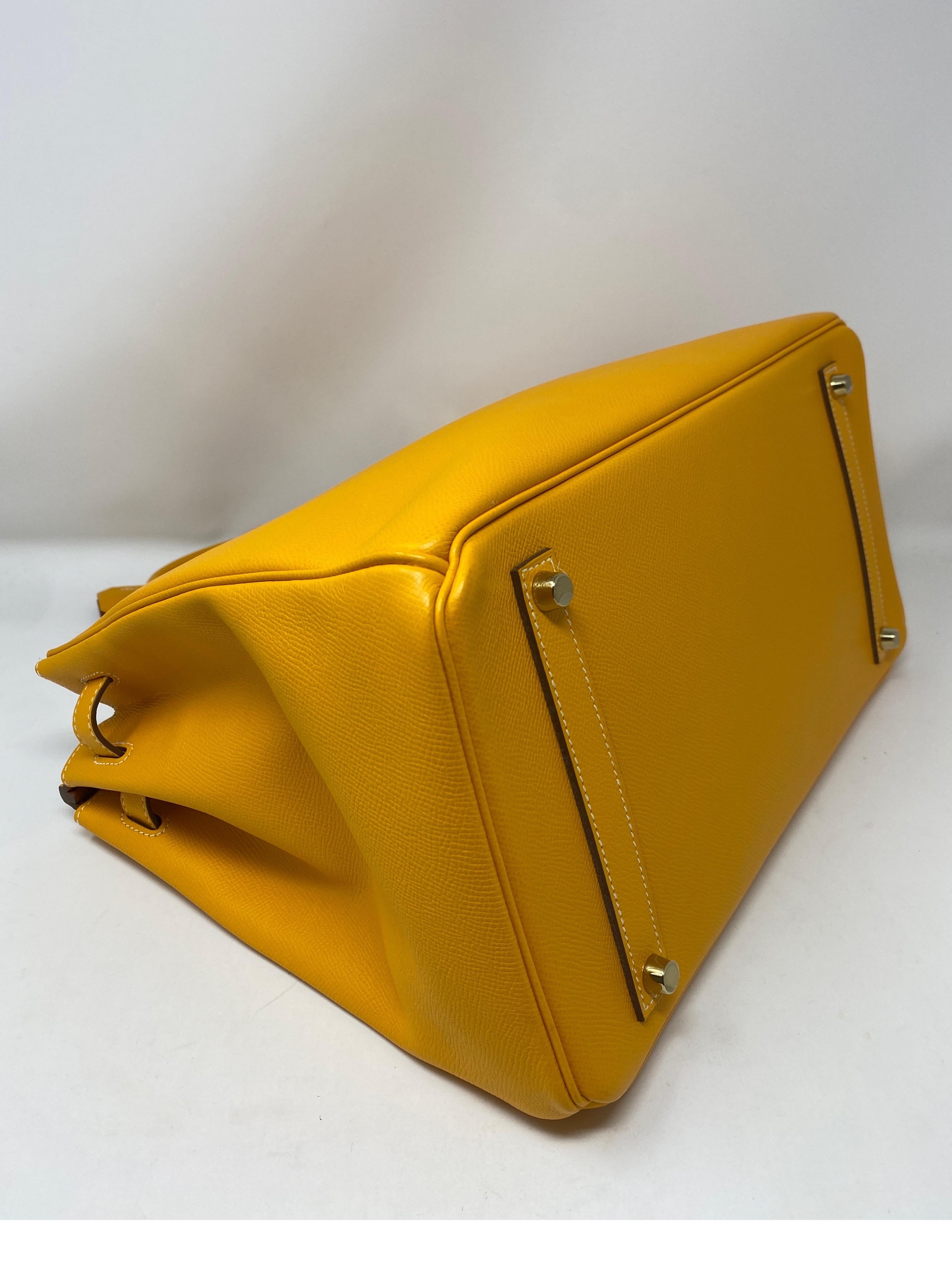 Hermes Birkin 35 Jaune D'or Candy Bag 5