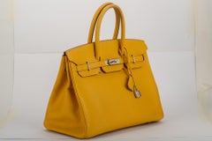 Hermes Birkin 35 Jaune d'or Yellow Min Condition
