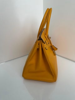 Hermes Birkin 35 Jaune Epsom Candy Collection Bag
