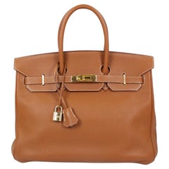 Hermès Birkin 35 leather handbag