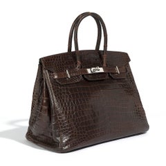 Hermès Birkin 35 Marron PHW