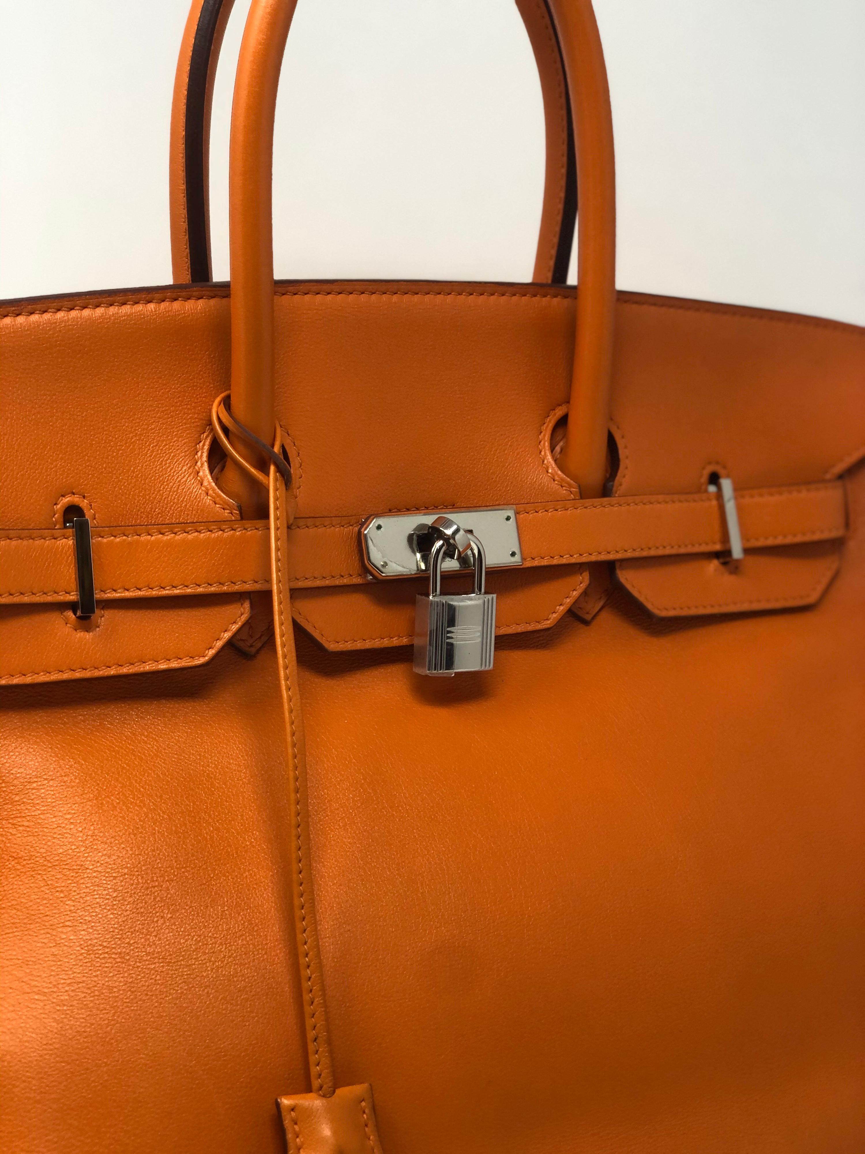 birkin 35 orange