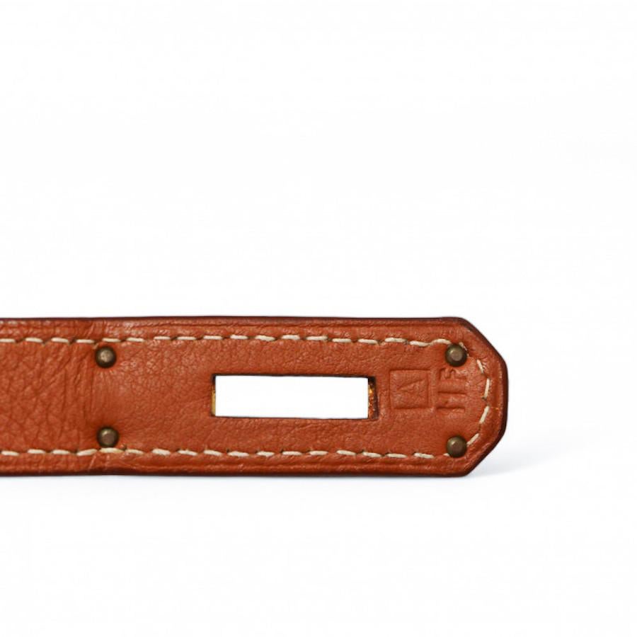 Hermès Birkin 35 pumpkin For Sale 5