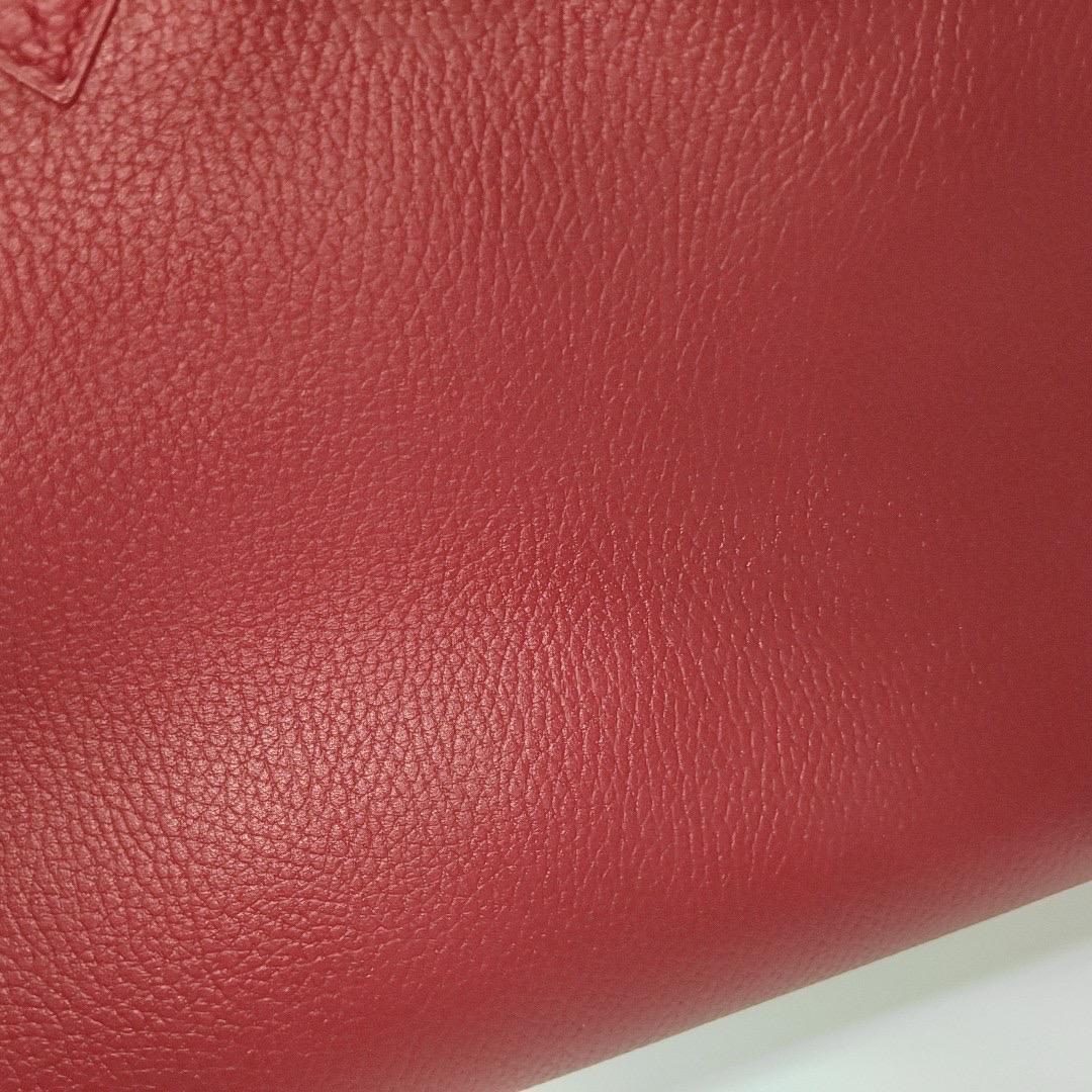 Hermes Birkin 35 Red Togo calfskin leather gold hardware 1995 2