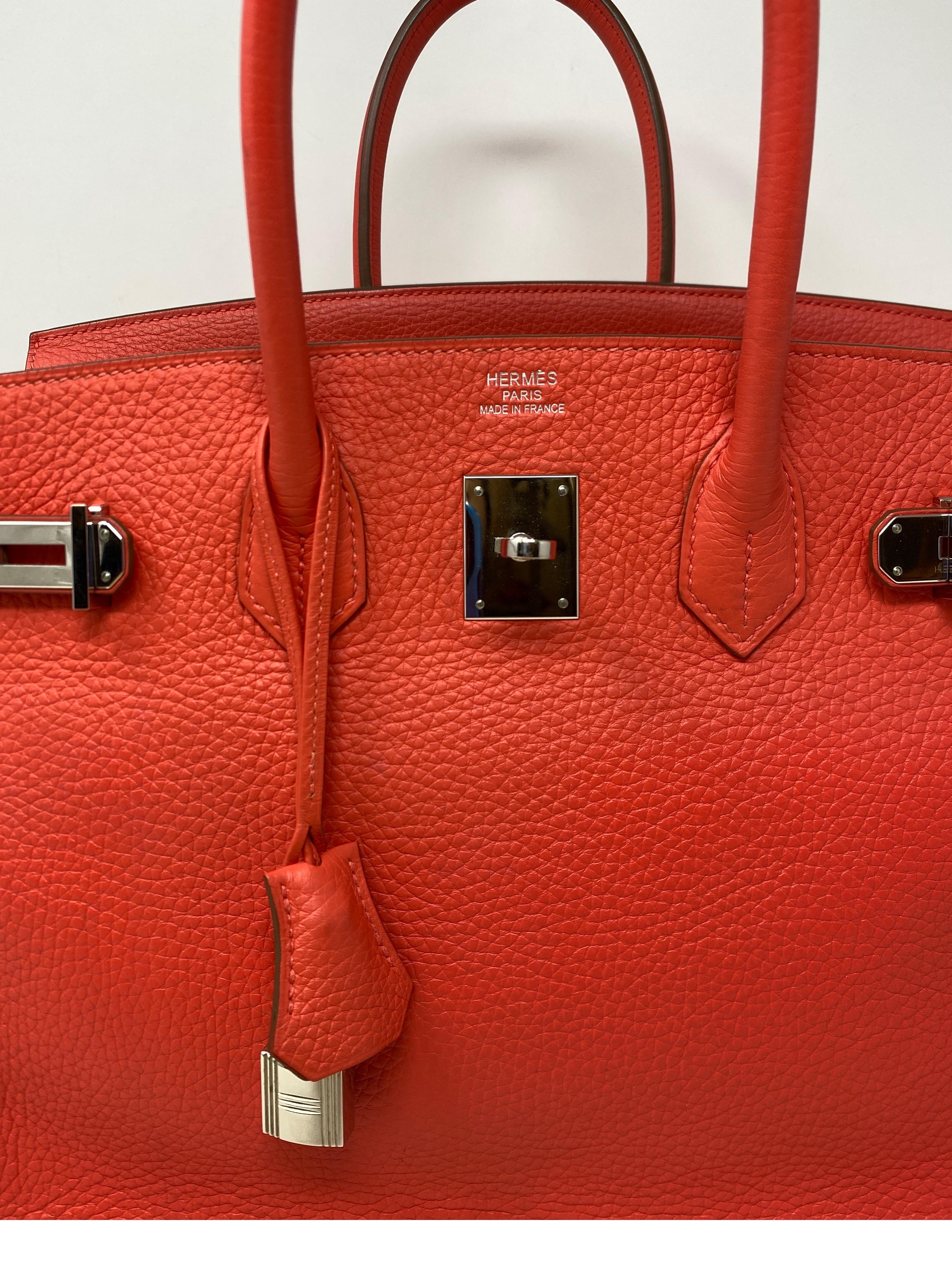 Hermes Birkin 35 Rose Jaipur Bag 13