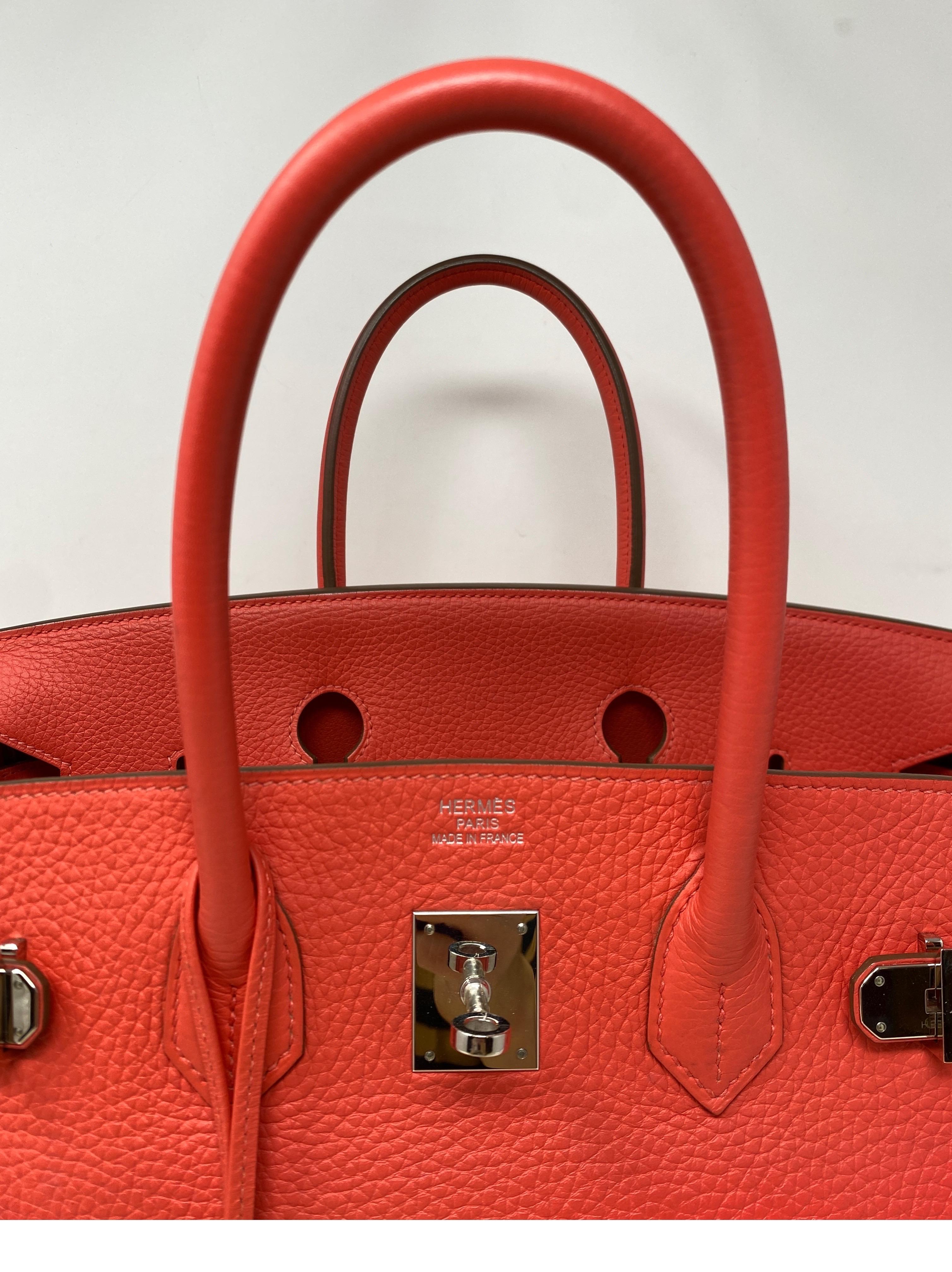 Hermes Birkin 35 Rose Jaipur Bag 14