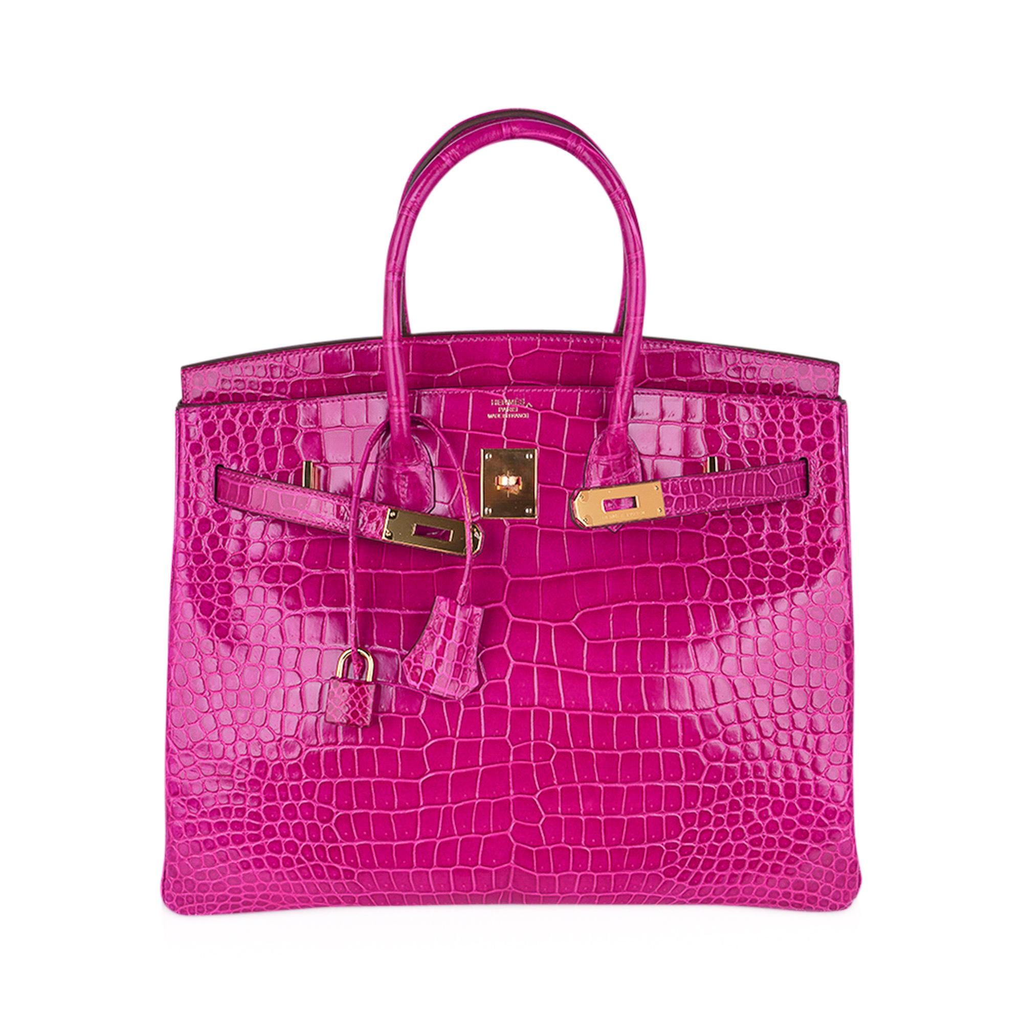 pink hermes bag