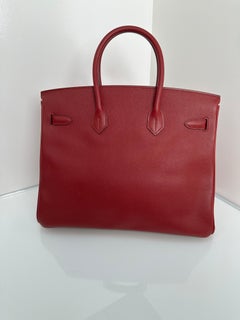 Hermes Birkin 35 Rouge Grenat