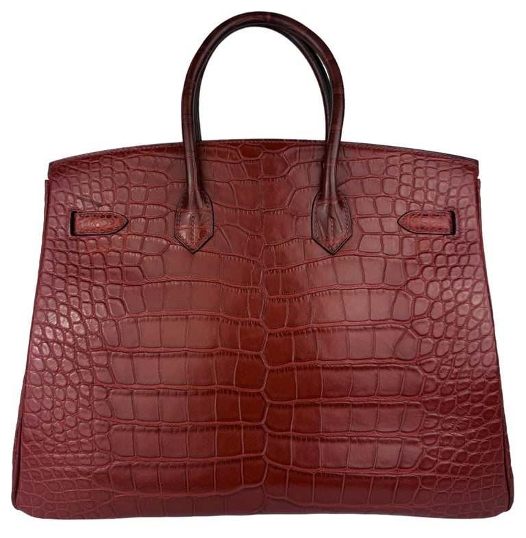 Hermes matte crocodile birkin bag new arrivals