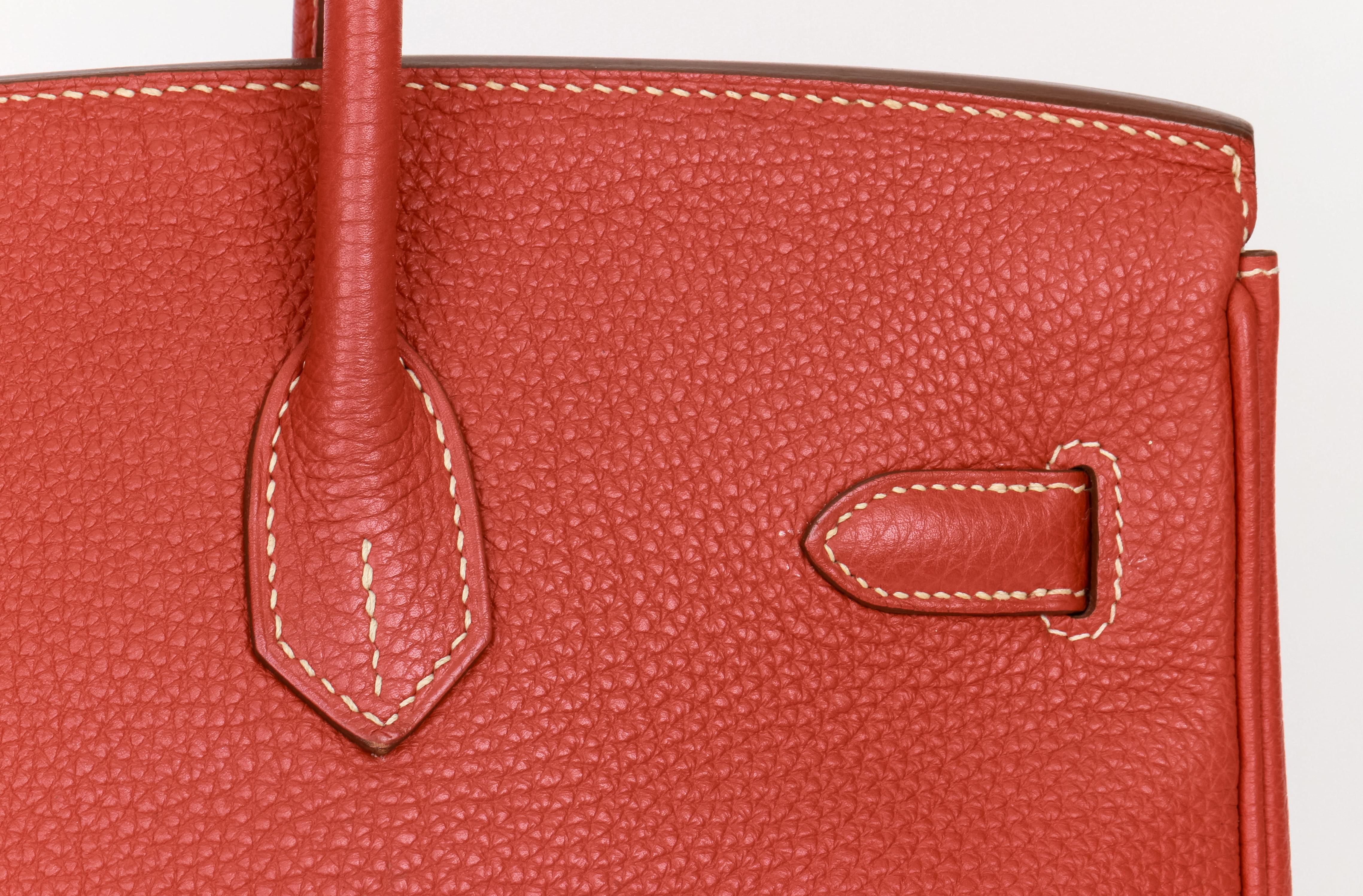 Hermes Birkin 35 Sanguigne Clemence PH Bag 1