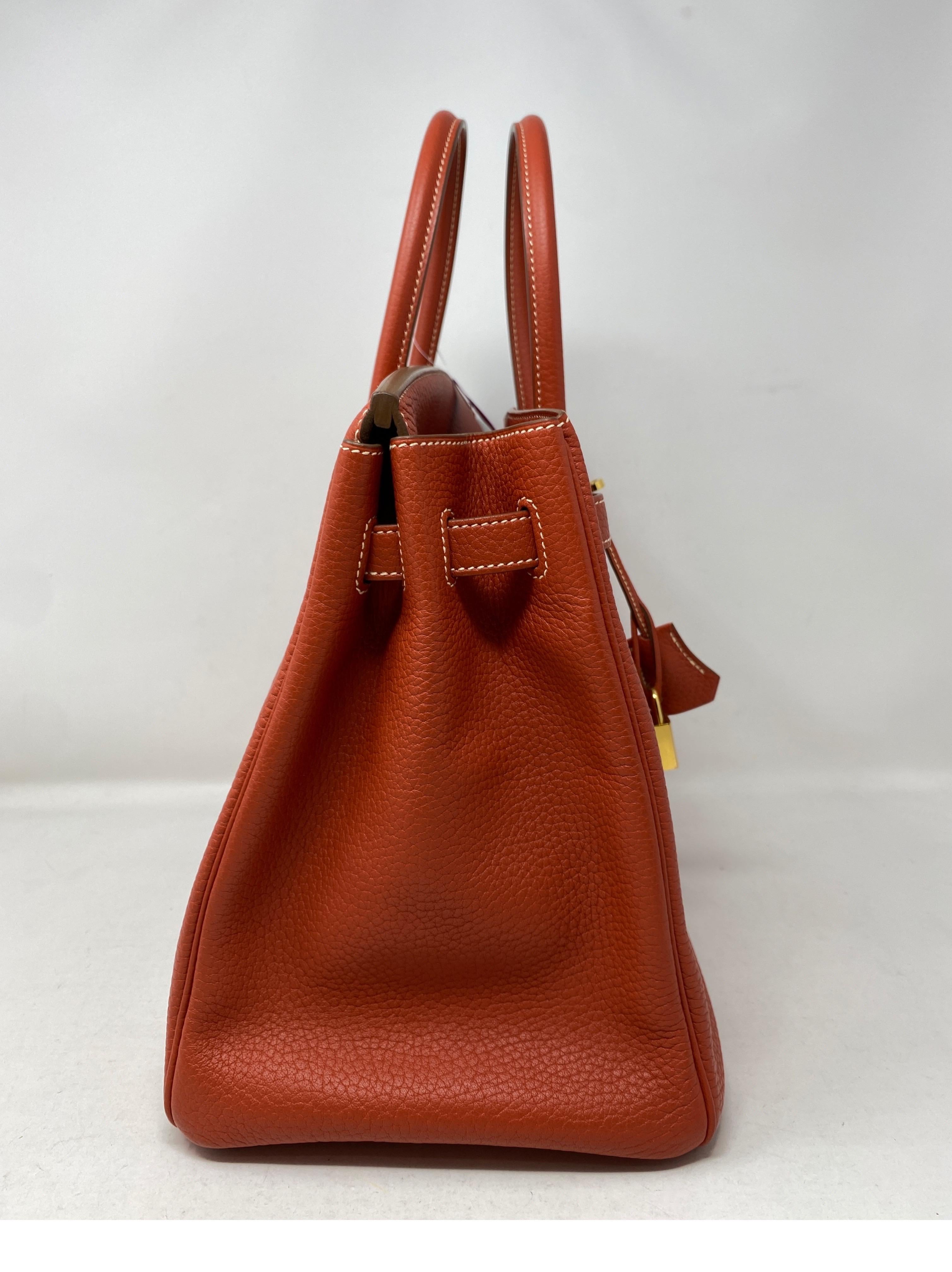 Women's or Men's Hermes Birkin 35 Sanguine Bag