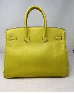 Hermès Birkin 35 Souffre Epsom GHW