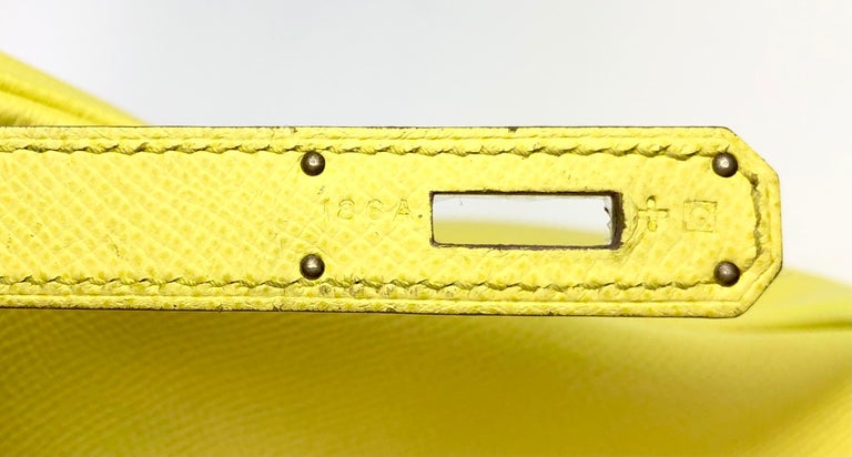 Hermès Feu Birkin 35cm of Epsom Leather with Palladium Hardware
