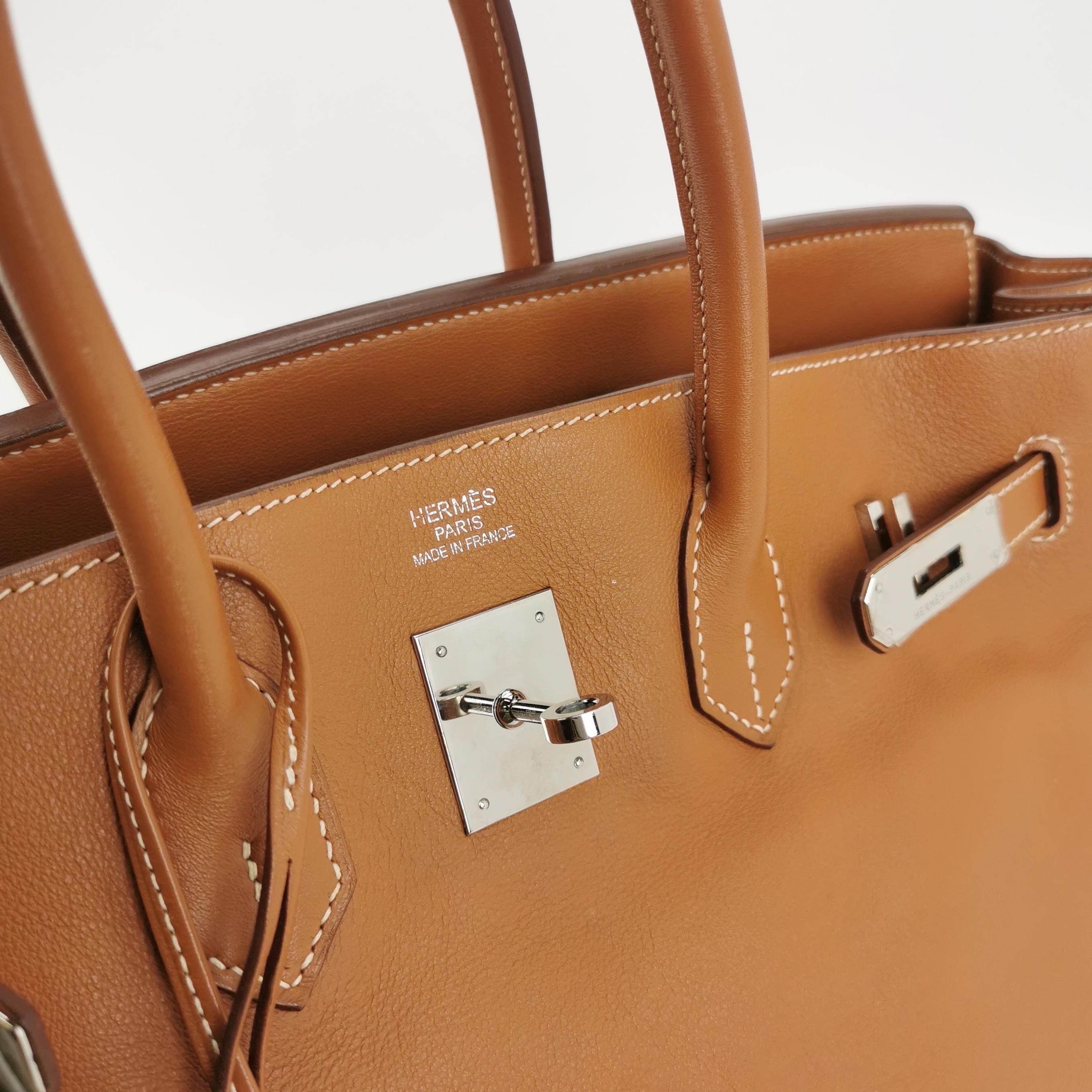 Hermes Birkin 35 Swift 37 Or Palladium Hardware 2010 1
