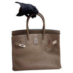 Borsa Hermes Birkin 35 TAD color etoupe