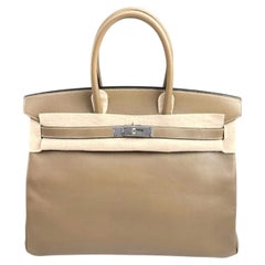 Borsa Hermes Birkin 35 TAD color etoupe