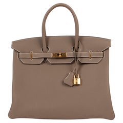 Hermès Birkin 35 Togo Etoupe GHW