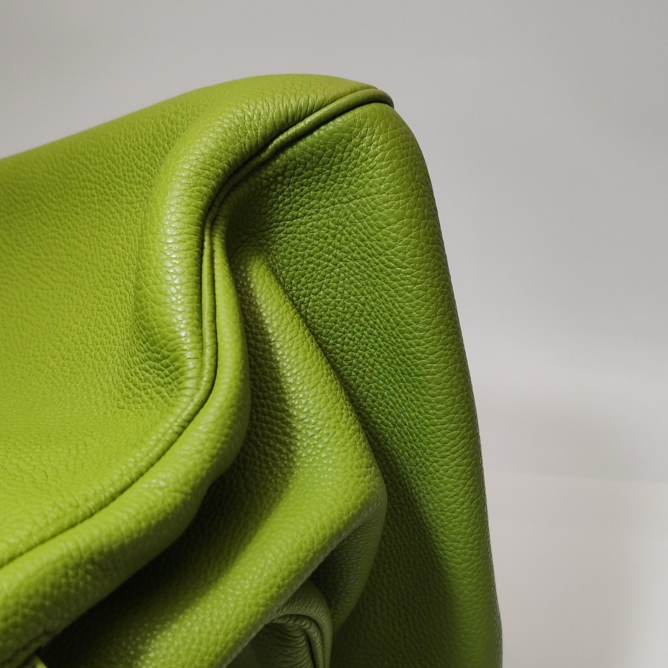 Hermès Birkin 35 Togo Green Vert Anis 37 Palladium Hardware 2008 6
