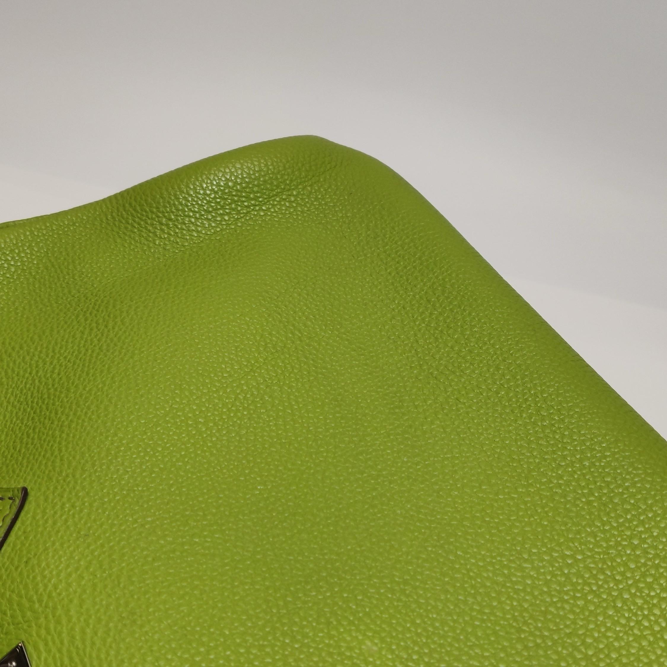 Hermès Birkin 35 Togo Green Vert Anis 37 Palladium Hardware 2008 8