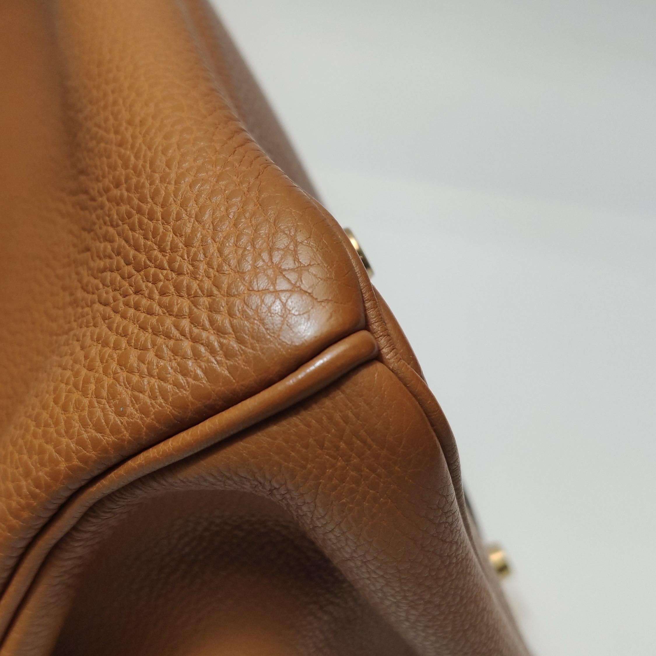 Hermès Birkin 35 Togo Leather 37 Gold Gold Hardware 2000 12