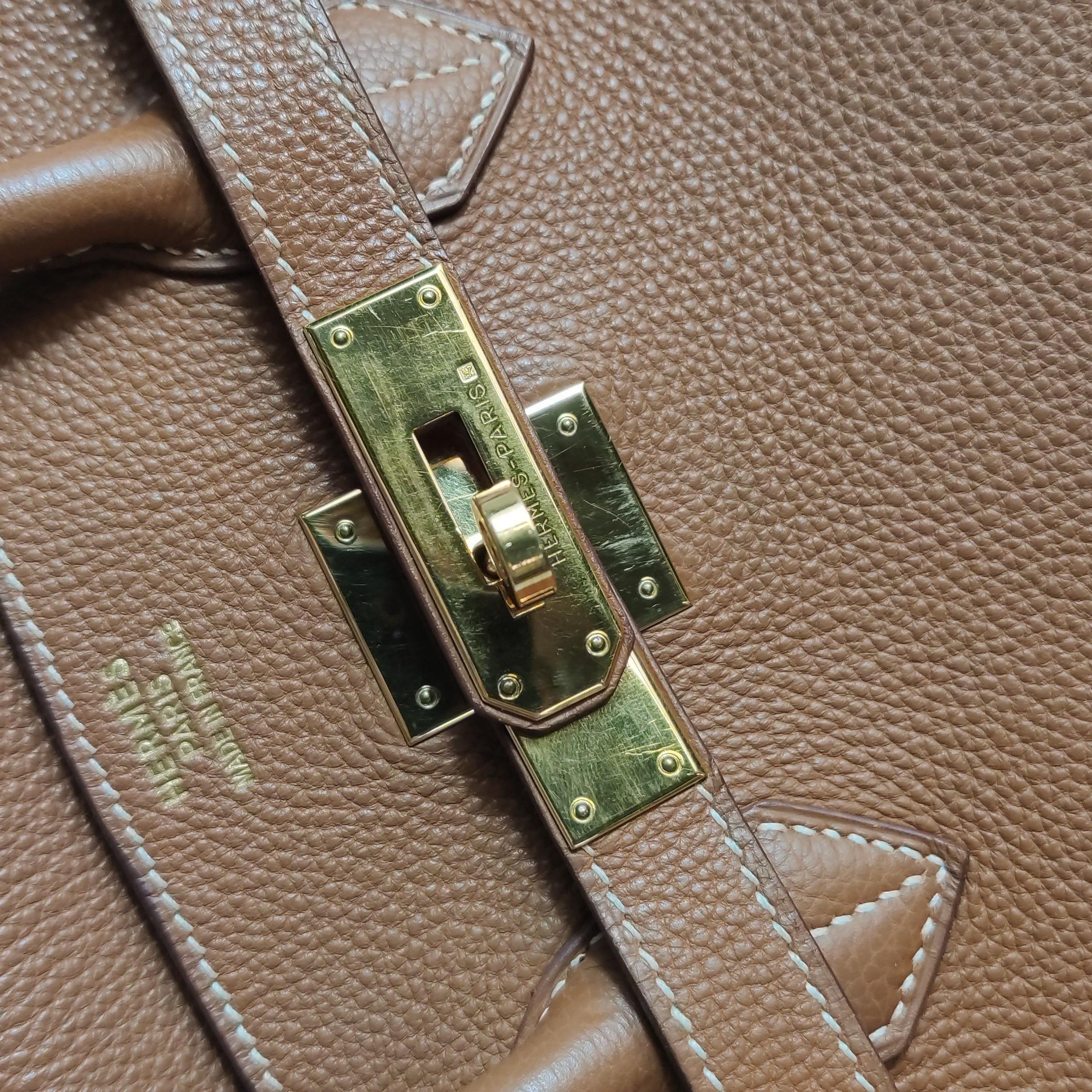 Hermès Birkin 35 Togo Leather 37 Gold Gold Hardware 2000 4