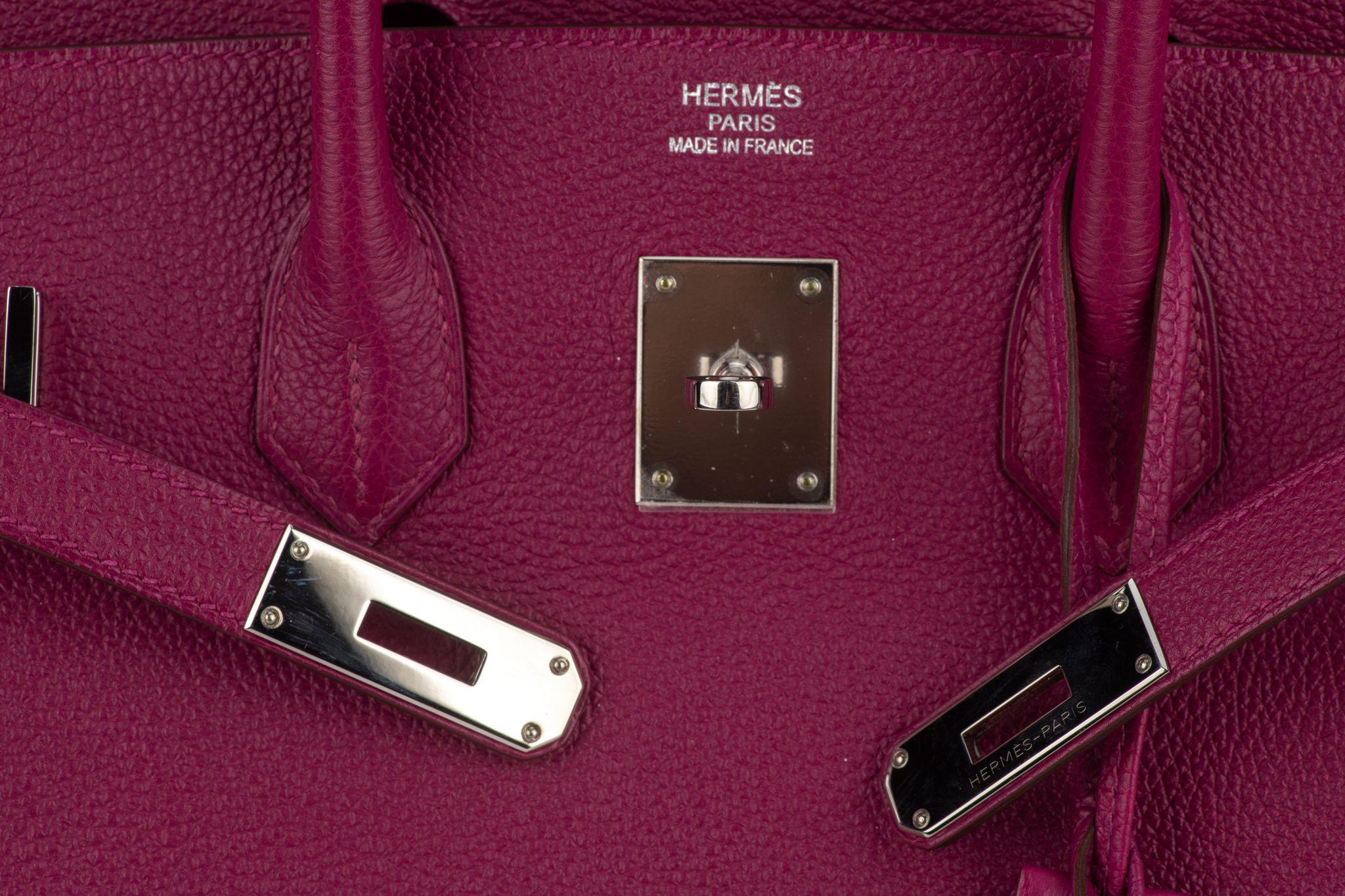 Hermès Birkin 35 Togo Tosca Palladium 4