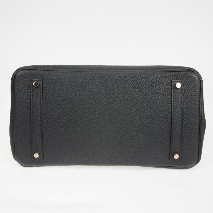 HERMES Birkin 35 Top Handle Bag in Black Togo Leather 3