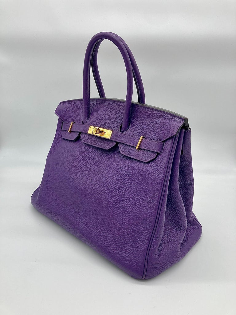 Birkin 35 Ultra Violet Togo Bag Gold Hardware – Maison Wrist