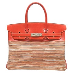 Hermès Birkin 35 Vibrato Bag - '00s