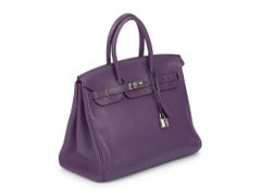 Hermès Birkin 35 Violet Togo Palladium