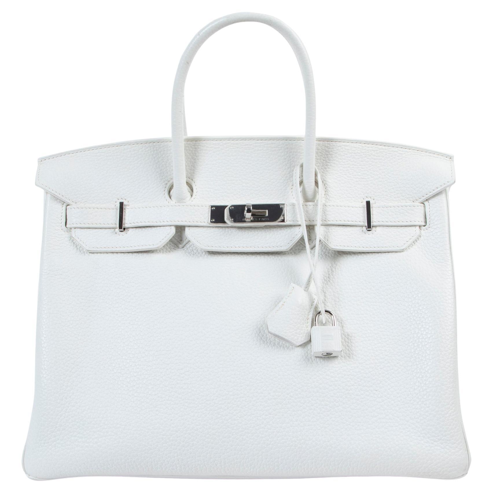 White Birkin 35 14 For Sale on 1stDibs white birkin bag price
