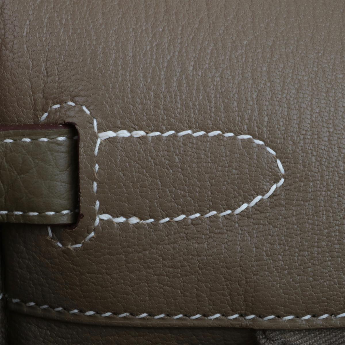 Hermès Birkin 35cm Bag Etoupe Togo Leather with Palladium Hardware Stamp C 2018 9
