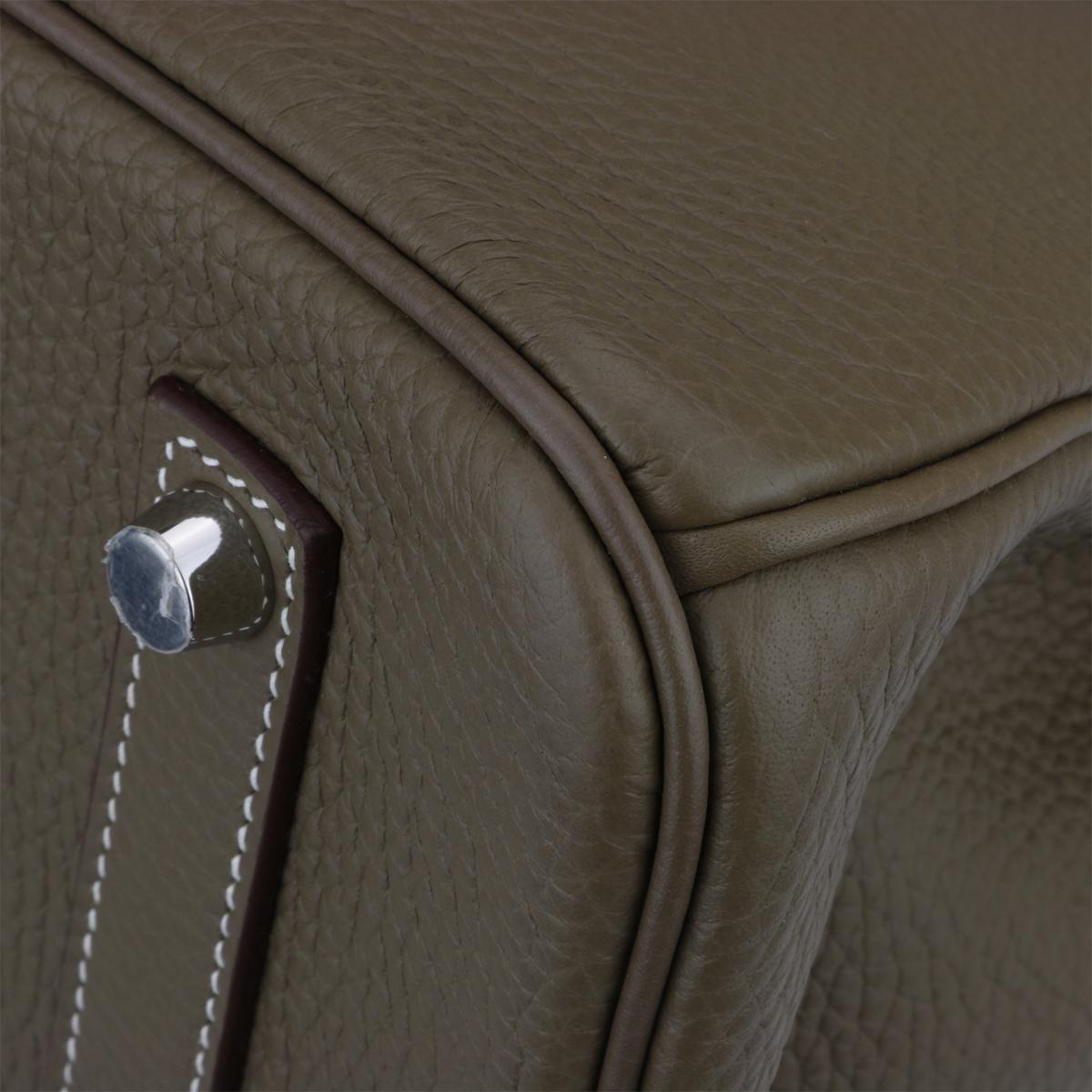 Hermès Birkin 35cm Bag Etoupe Togo Leather with Palladium Hardware Stamp C 2018 4