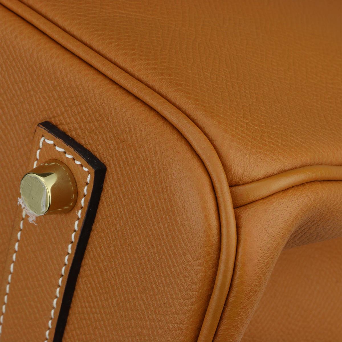 Hermès Birkin 35cm Bag Toffee Epsom Leather with Gold Hardware Stamp A 2017 3
