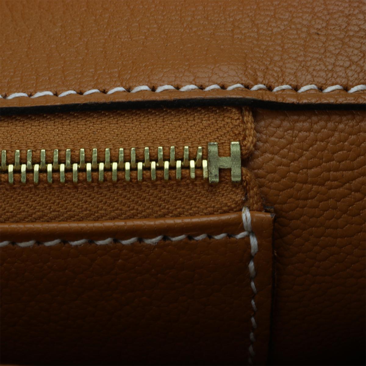 Hermès Birkin 35cm Bag Toffee Epsom Leather with Gold Hardware Stamp A 2017 8