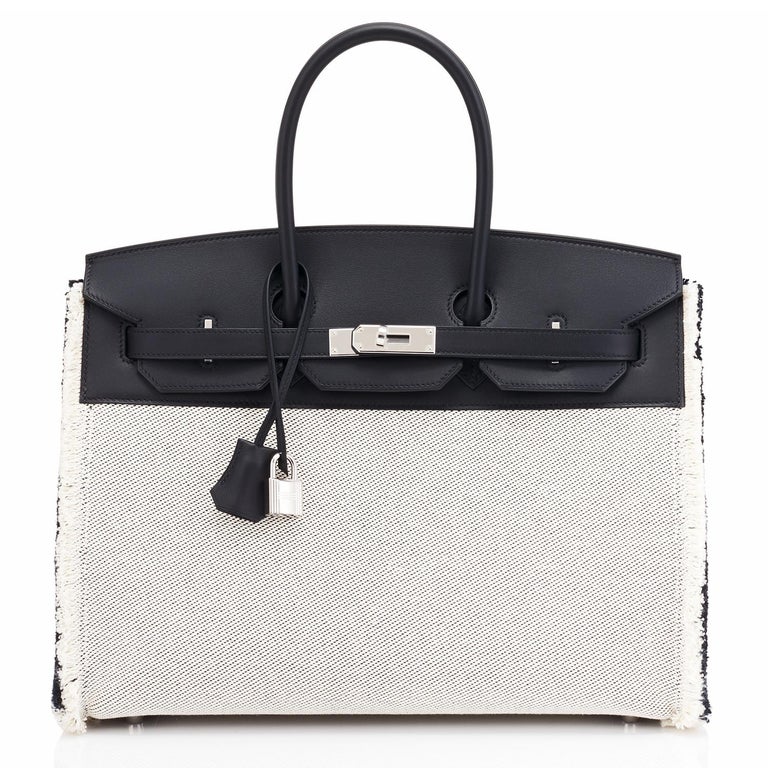 Hermes Black 35cm Togo Birkin Gold Hardware X Stamp - Chicjoy