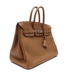 Hermes Birkin 35cm Brown Togo w/Palladium Hardware