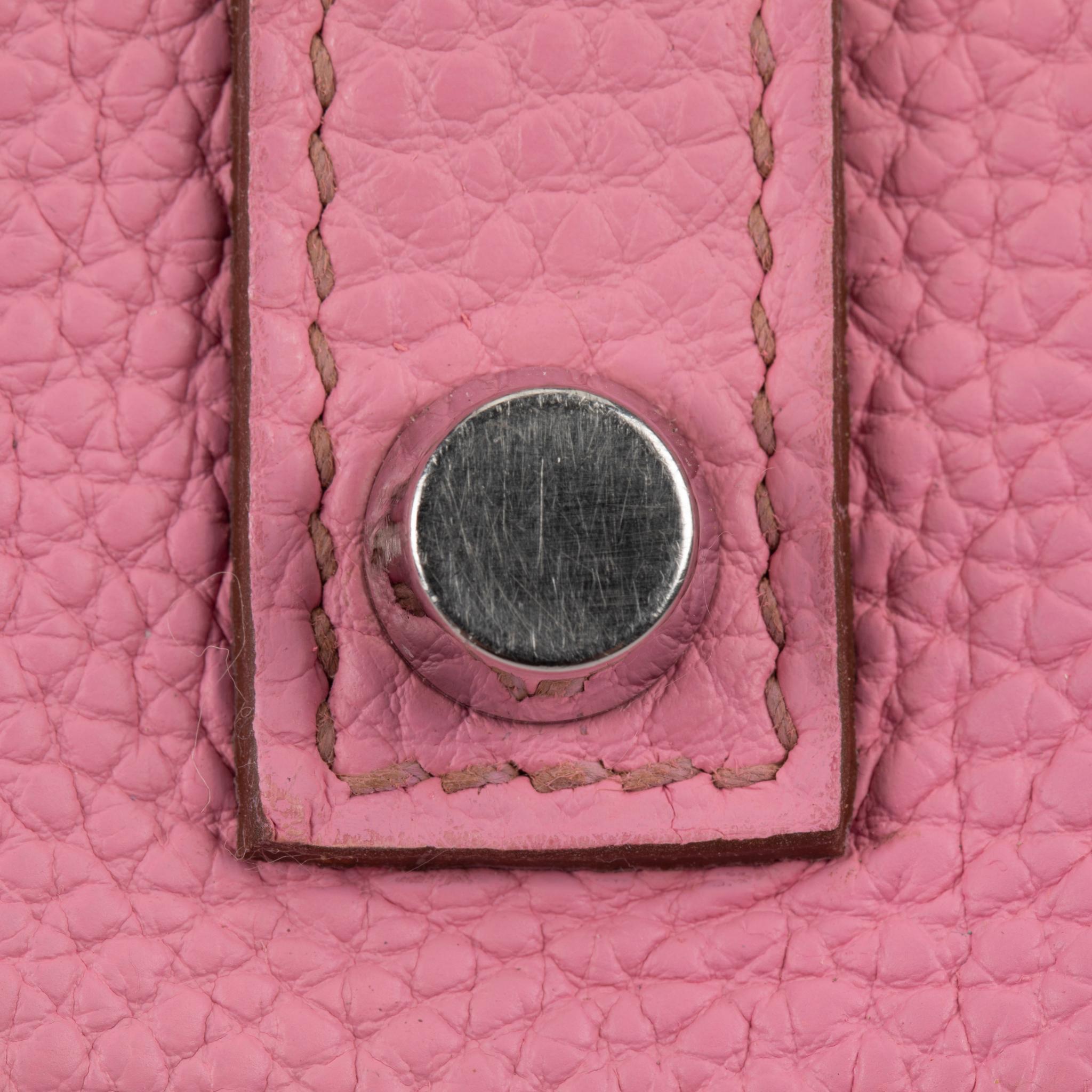 Hermès Birkin 35cm Bubblegum Togo Leather Palladium Hardware 4