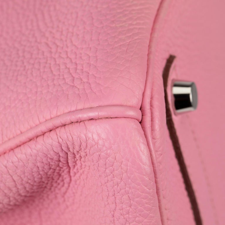 Hermès Birkin 35cm Bubblegum Togo Leather Palladium Hardware For Sale ...